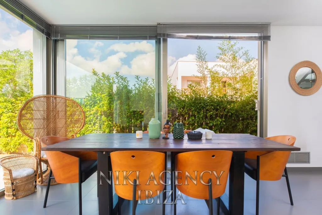 Salle à manger - Townhouse with Pool in Jesús, Ibiza