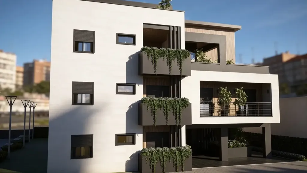Newly Constructed Two-Storey Apartment with Terrace in Rome