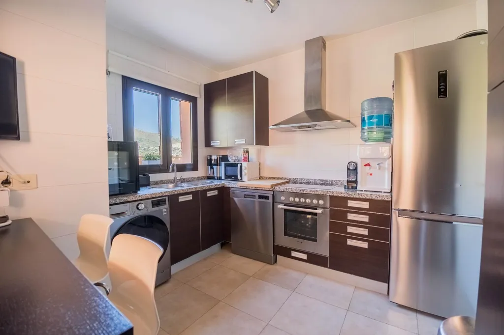 Cuisine - Corner Chalet with Sea View in Benalmádena