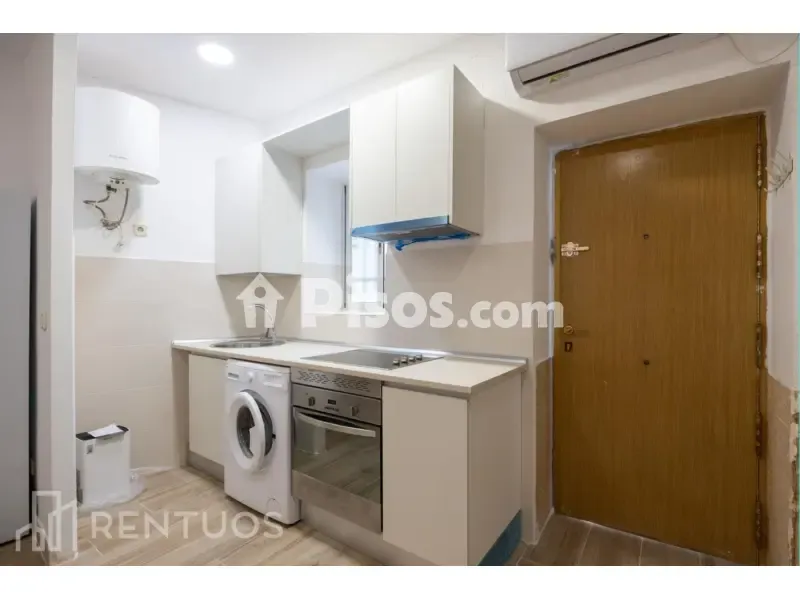 Köök - Modern Flat with Air Conditioning in Carabanchel