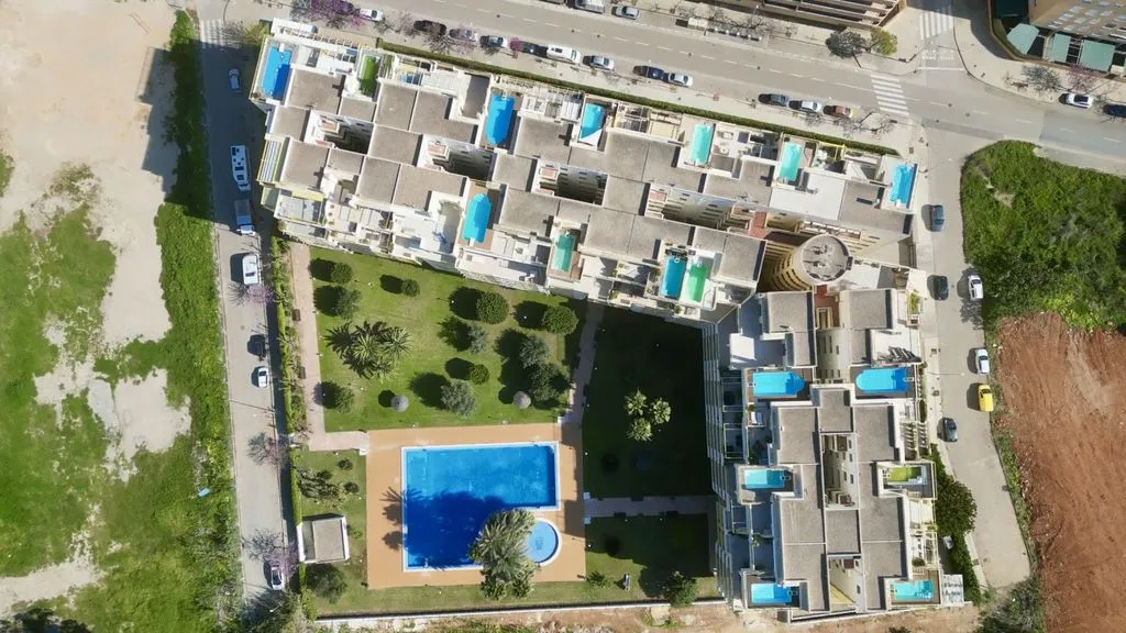 Vue aérienne - Luxury Penthouse with Rooftop Pool in Denia