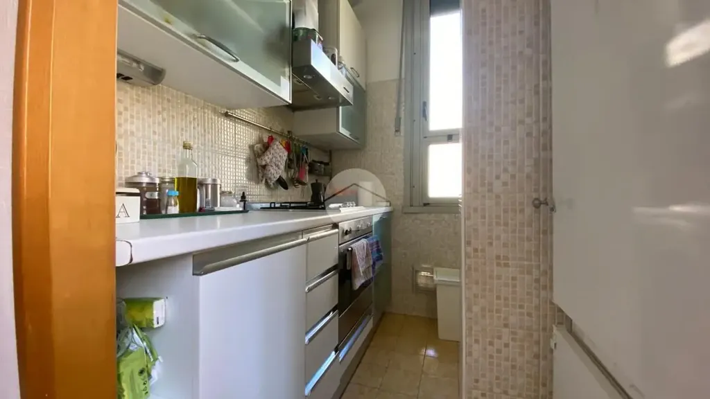 Cuisine - 2-Bedroom Flat with Balcony in Milan