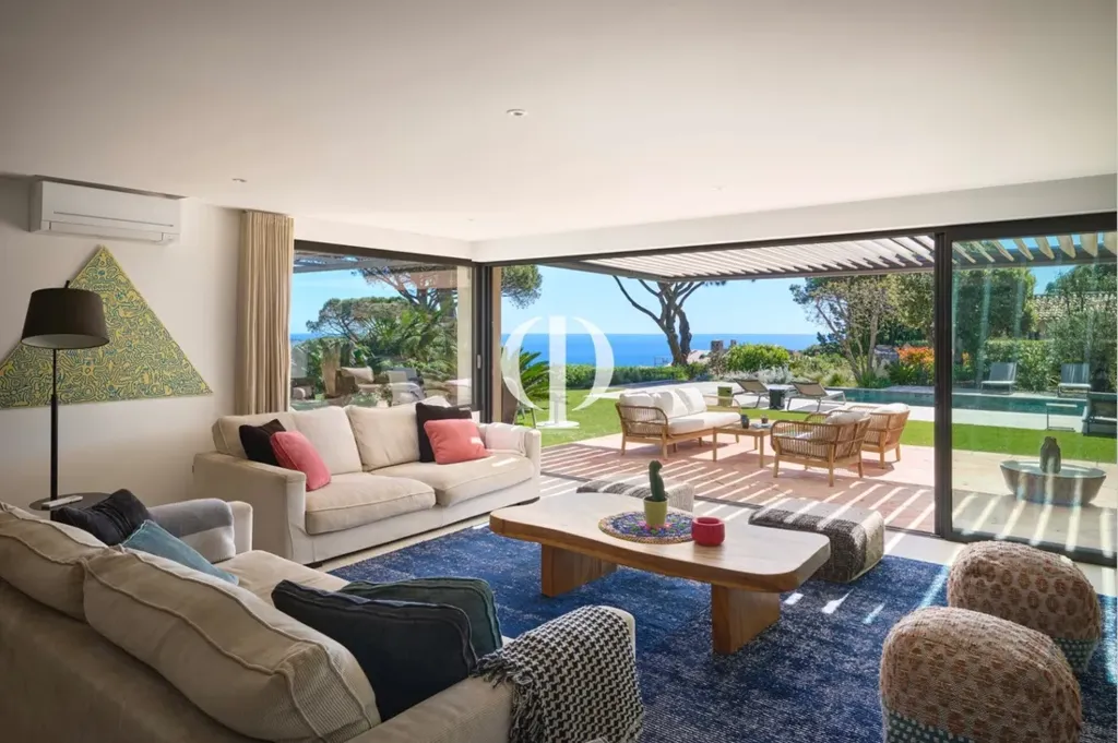 Séjour - Bastide Contemporaine avec Vue Mer à Sainte-Maxime
