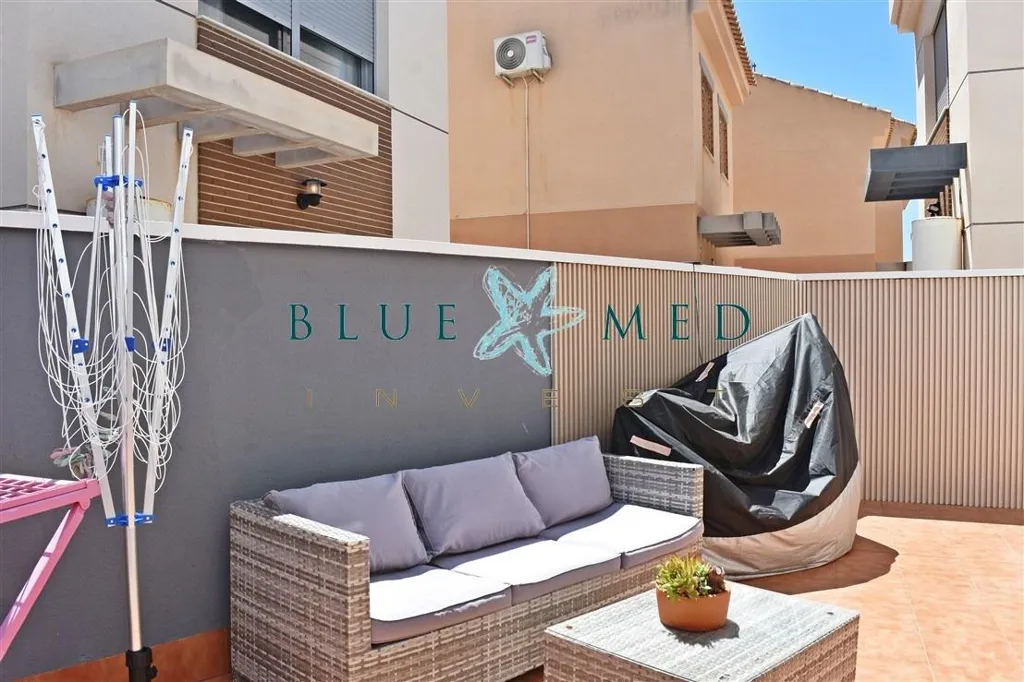 Jardin - Detached Villa with Sea View in Mazarrón