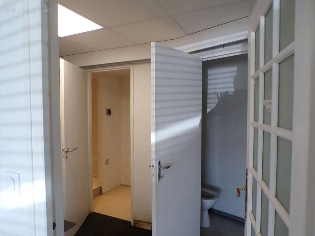 Entrée - Maison Ossature Bois avec Espace Professionnel sur Axe Passant