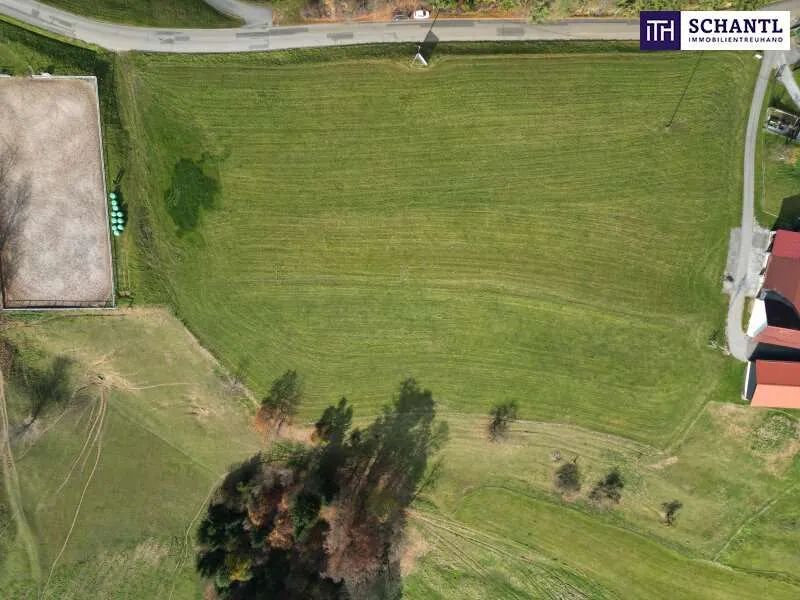 Vista aerea - Premium Plot with Panoramic Views near Lannach