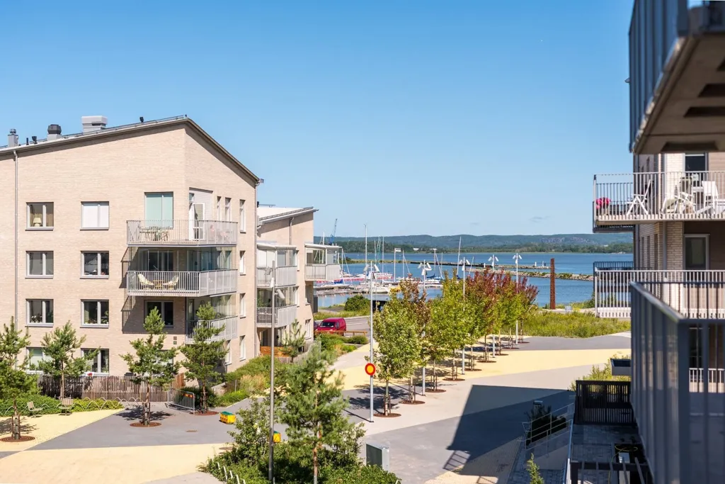 Jardin - Modern Flat with Balcony in Lindö Strand