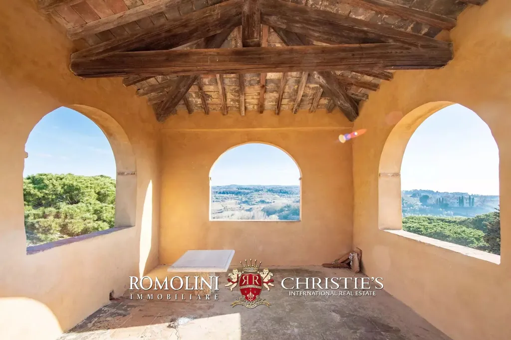 Terrass - 18th-Century Villa with Panoramic Views near Pisa