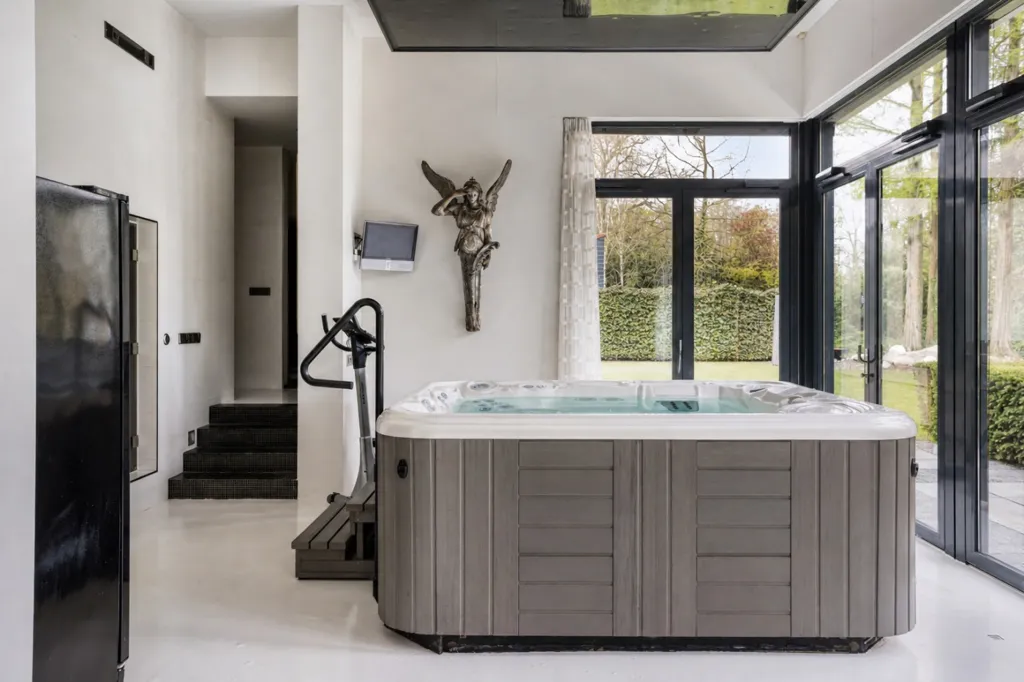Terrasse - Dual Living Villa with Spa in Borne