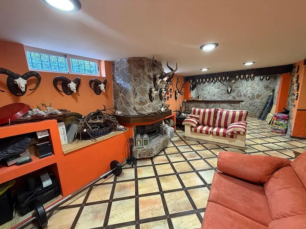 Séjour - Corner Chalet with Terrace in Hervencias Altas