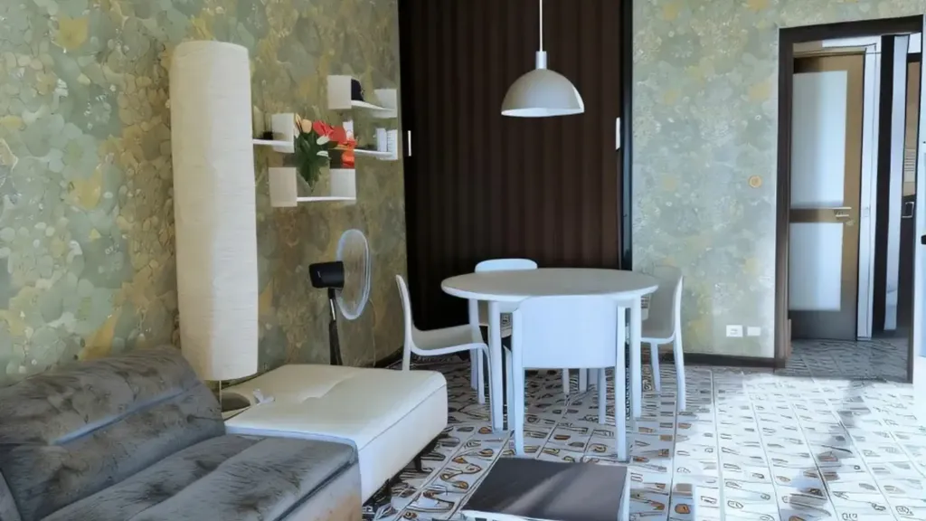 Soggiorno - Apartment with Sea View in Rapallo