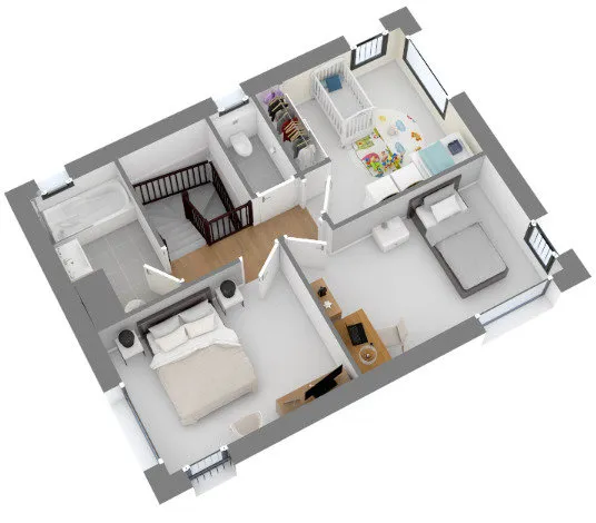 Plan - Maison à Construire avec Jardin à Odars
