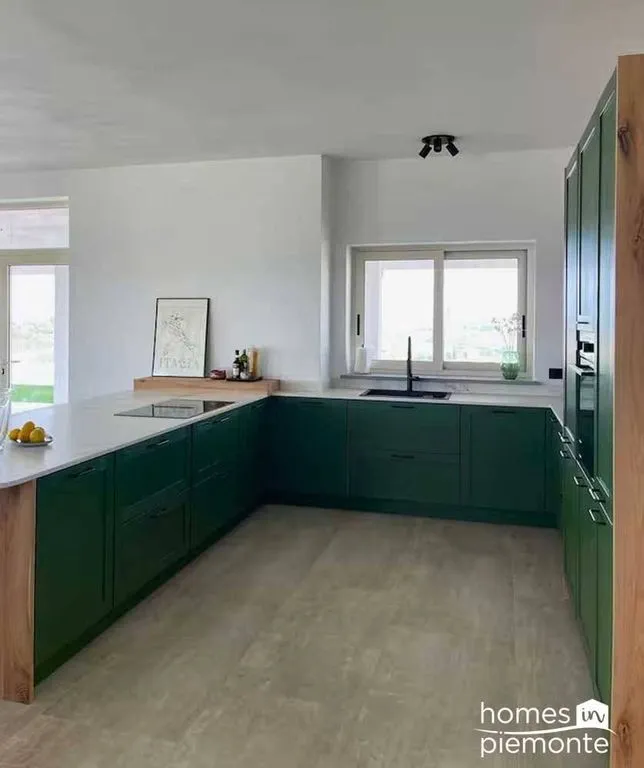 Köök - Luxury Villa with Pool in San Marzano Oliveto