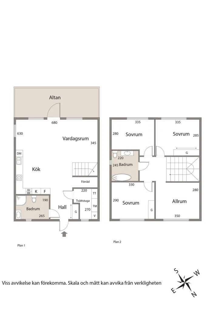 Planimetria - Modern Duplex with Garden in Mariefred