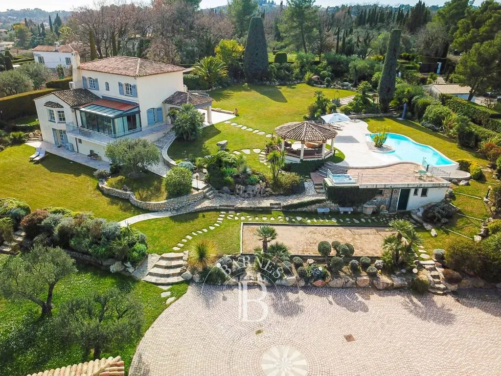 Õhuvaade - Luxury Villa with Pool in Valbonne