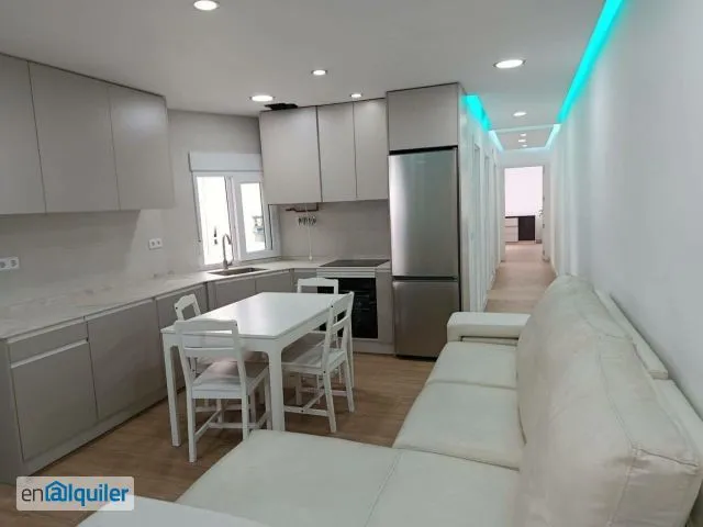 Kitchen - Fully Furnished Flat with Ascensor in Latina