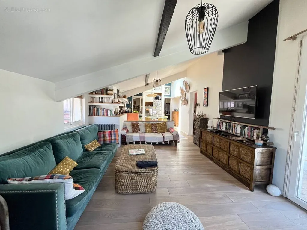 Séjour - Appartement Charmant avec Balcon au Port de Plaisance, Anglet