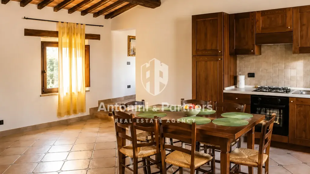 Cucina - Rustic Farmhouse with Pool in Todi