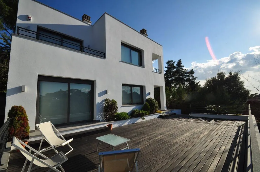 Terrasse - Luxury Villa with Sea View in Lloret de Mar