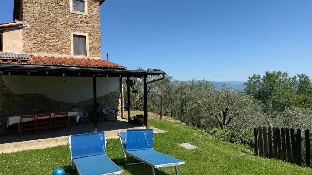Terrass - Rustic Stone Cottage with Panoramic View, Capannori
