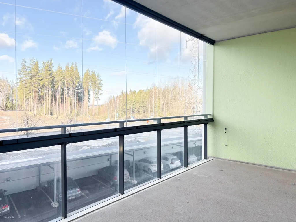 Balcon - Two-Room Flat with Private Sauna in Hervanta