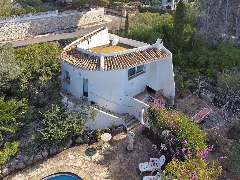 Vue aérienne - Traditional Villa with Pool in Portichol