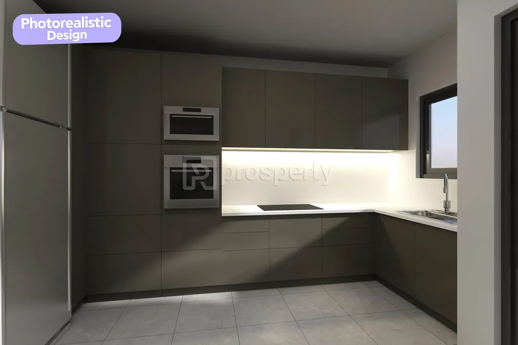 Newly Built Apartment with Green View in Pefki