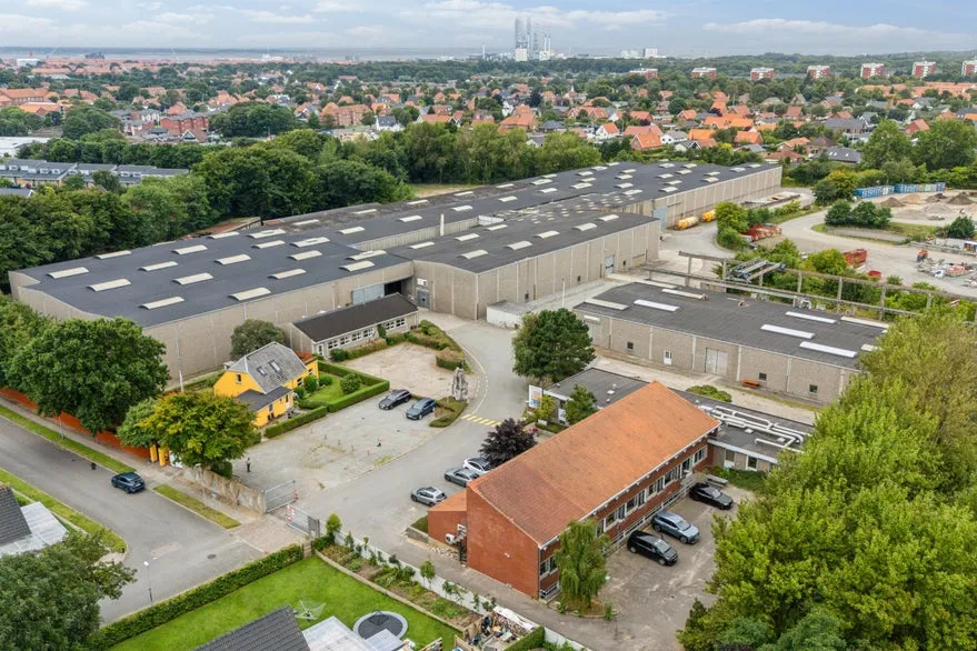 Vue aérienne - Production Property with Large Area in Denmark