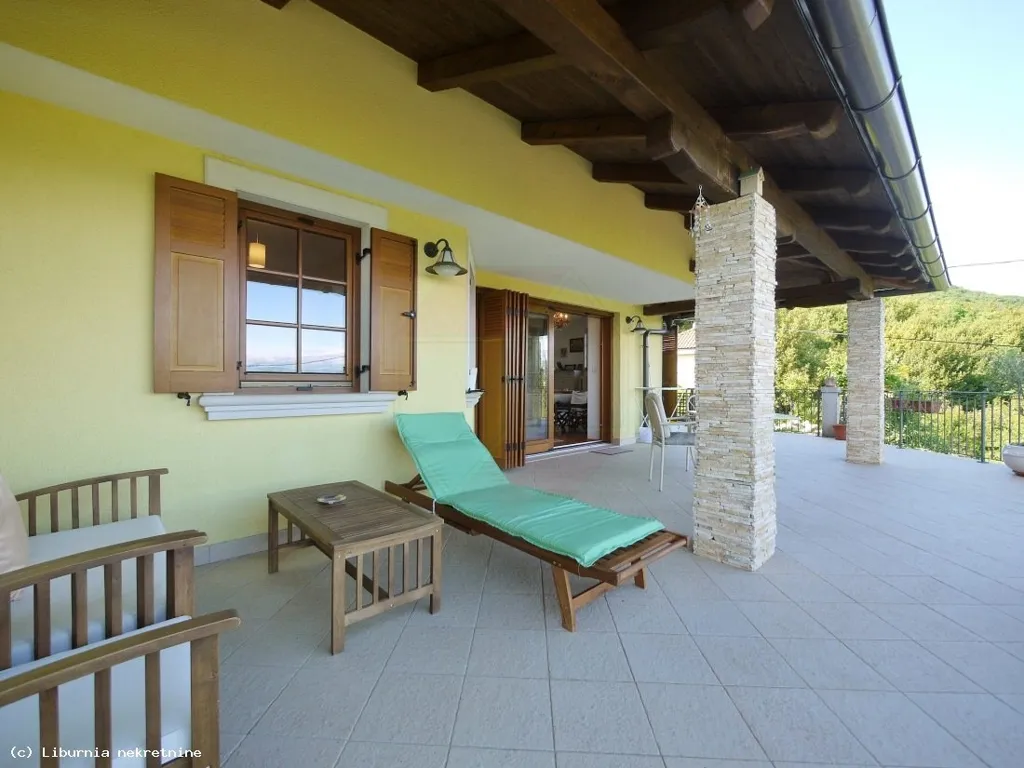 Terrasse - House with Sea View in Opatija