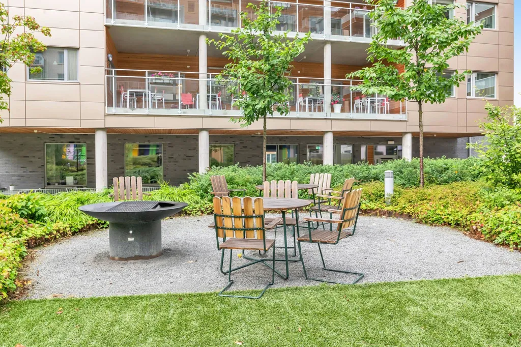 Garden - 4-room apartment in Uppsala kommun