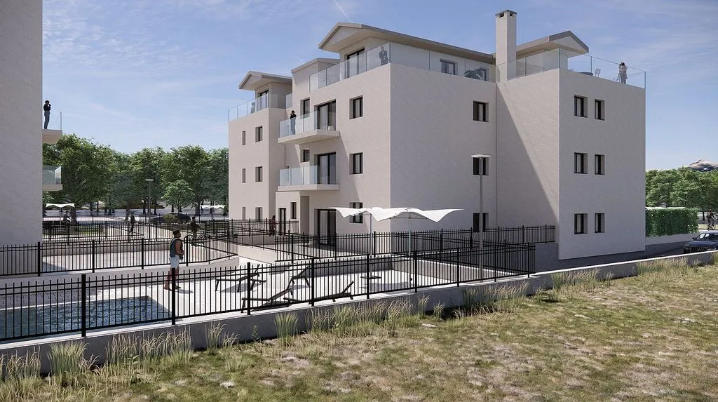 New Flat with Pool in Argoños