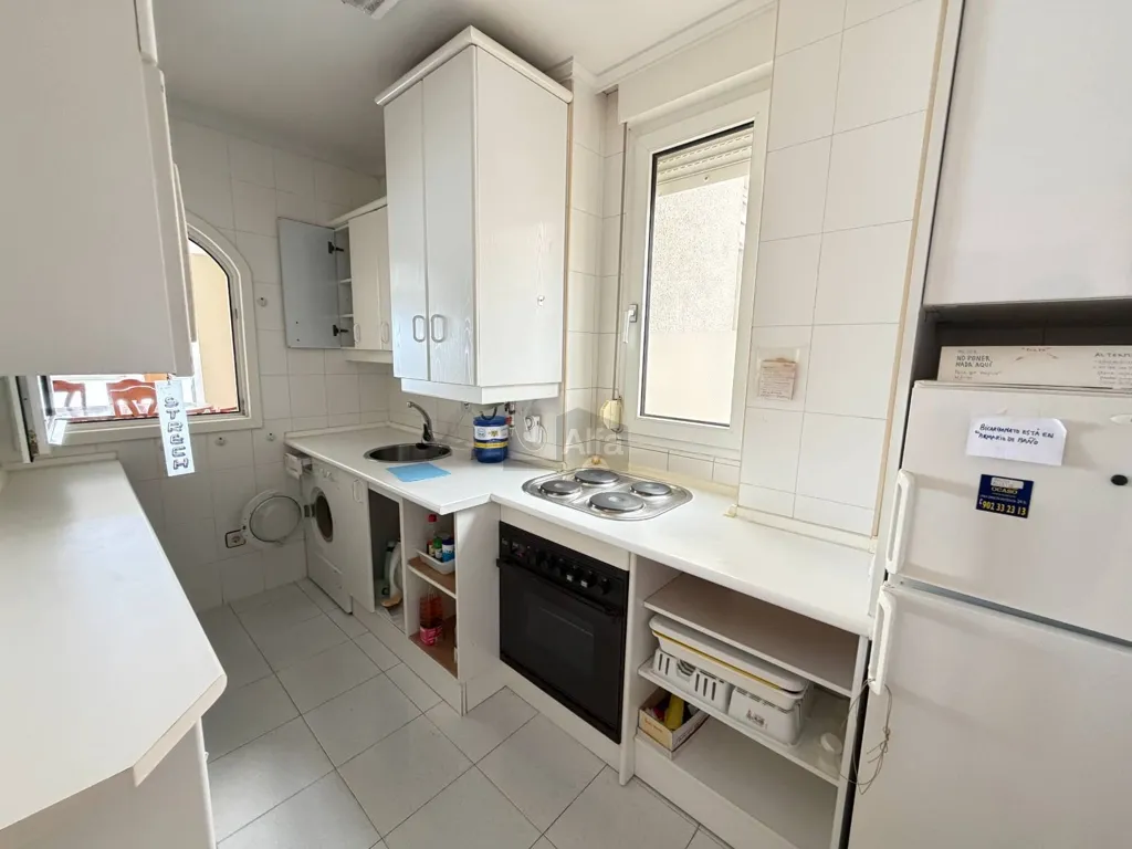 Cucina - Seafront Apartment with Terrace in Suances