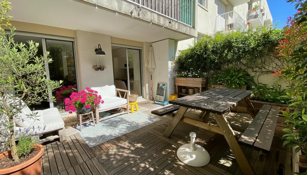 Terrasse - Appartement Traversant avec Terrasses à Boulogne-Billancourt