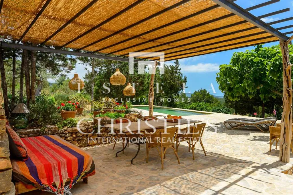 Terrass - Restored Finca with Pool in San Antonio