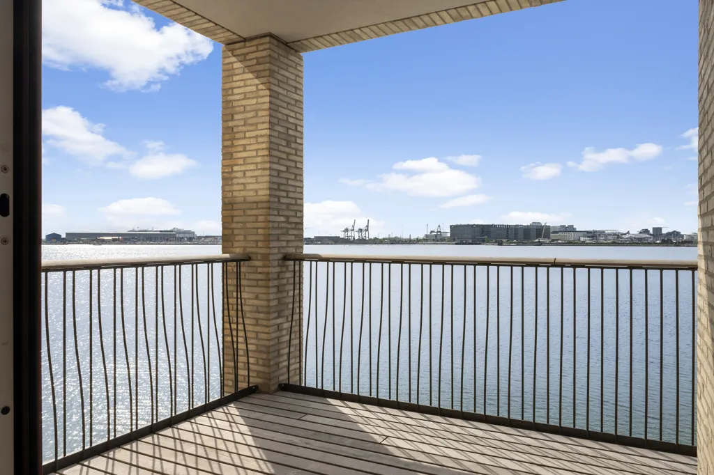 Balcon - Apartment with Sea View and Garden in Hellerup