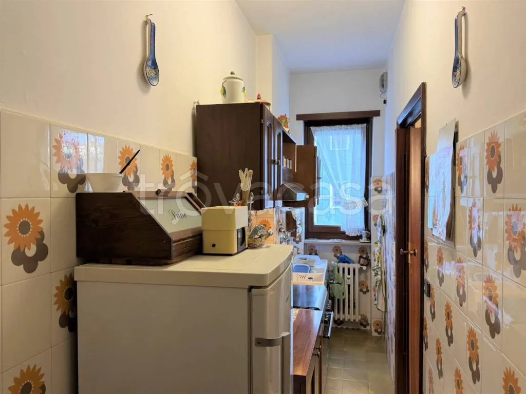 Köök - Apartment with Terraces in Turin