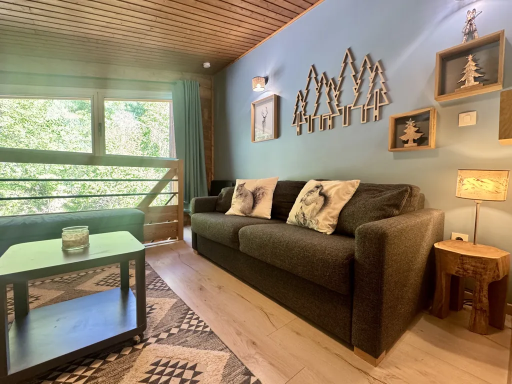 Soggiorno - Renovated Duplex with Balcony in Deux Alpes