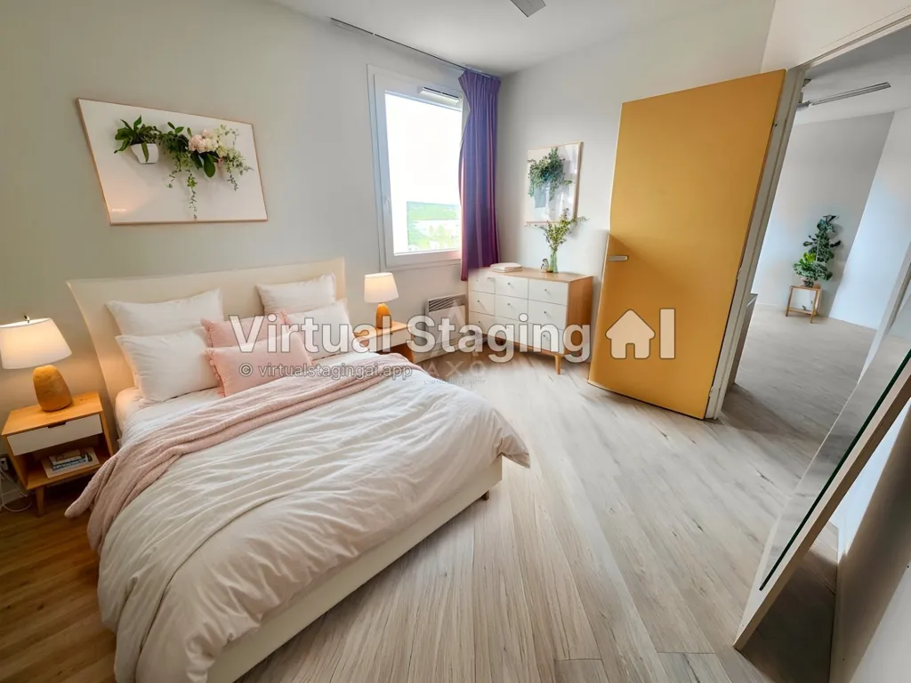 Camere da letto - 2-Bedroom Apartment with Pool in Saint-Jean