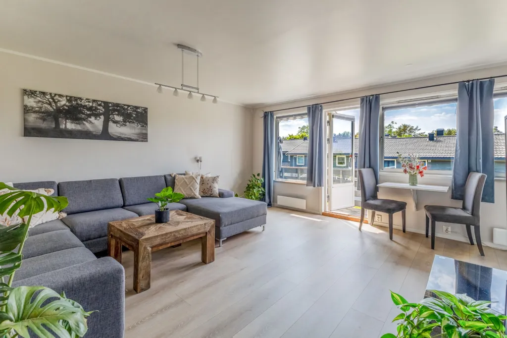 Séjour - Apartment with Two Terraces in Skredderåsen