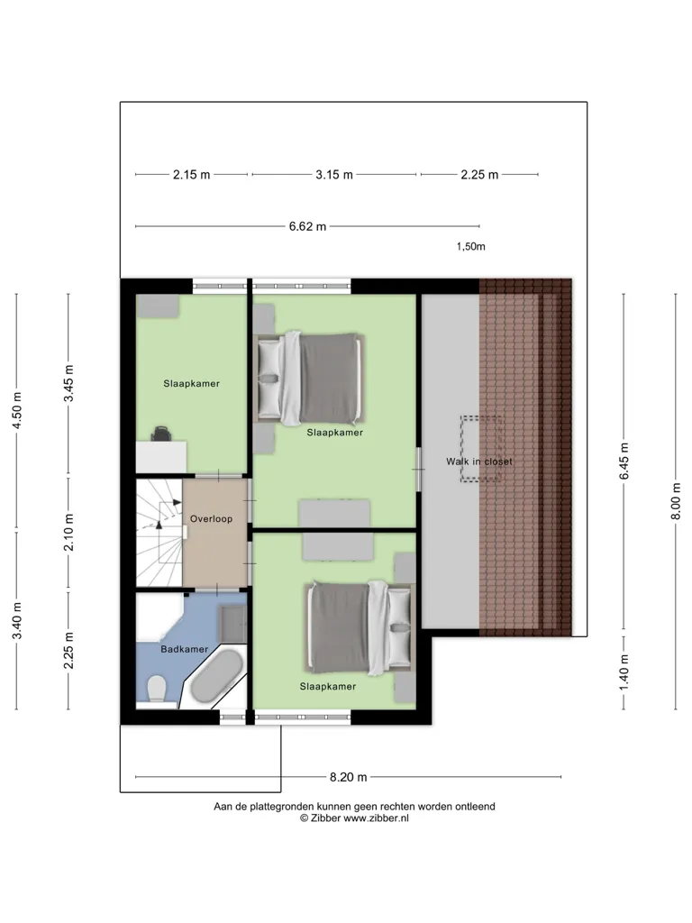 Planimetria - Corner House with Garden in Eindhoven