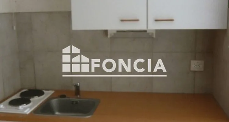 Köök - Studio with Balcony in Perpignan