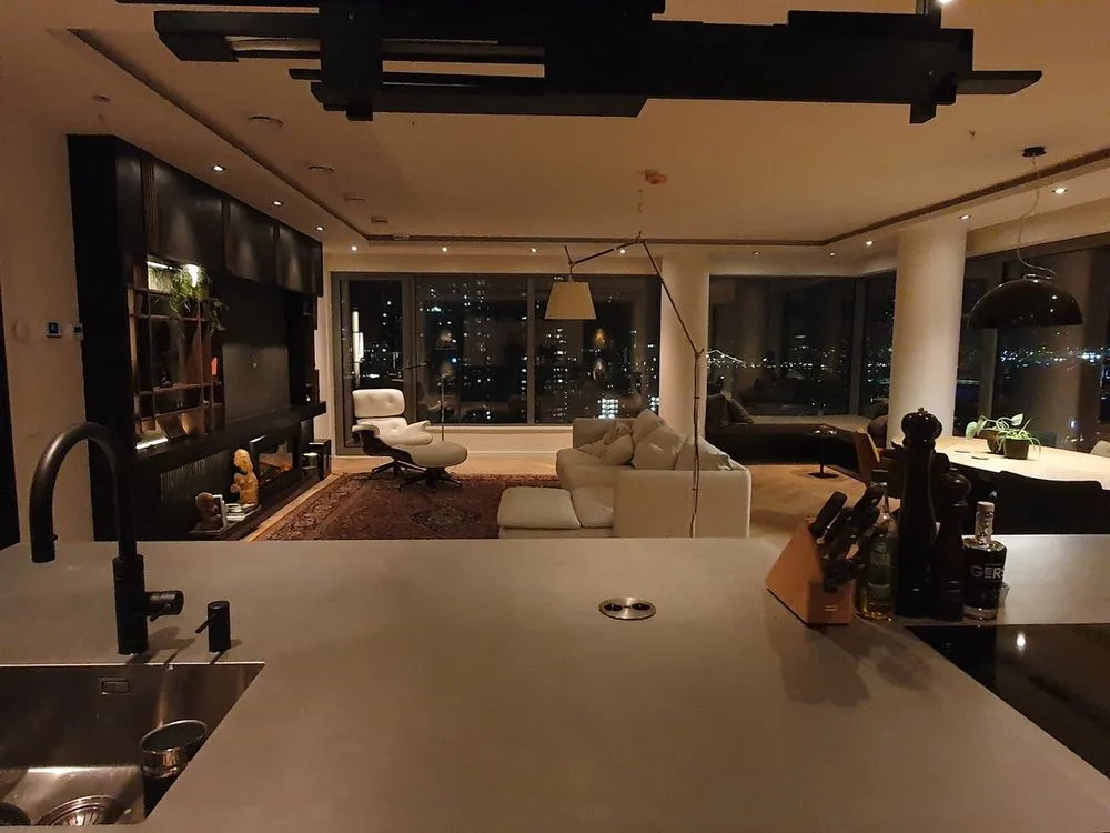 Cucina - Luxury Apartment in The CoolTower, Rotterdam