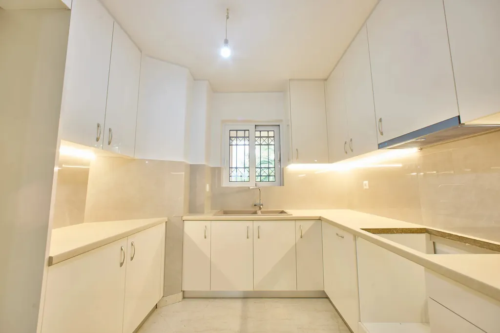 Cuisine - Renovated Apartment with Panoramic View in Marousi