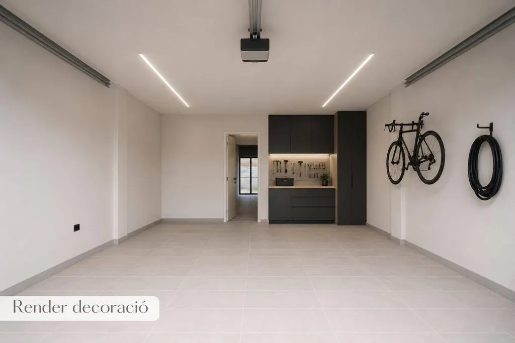 Garage - Semi-detached House with Pool in Vilafortuny