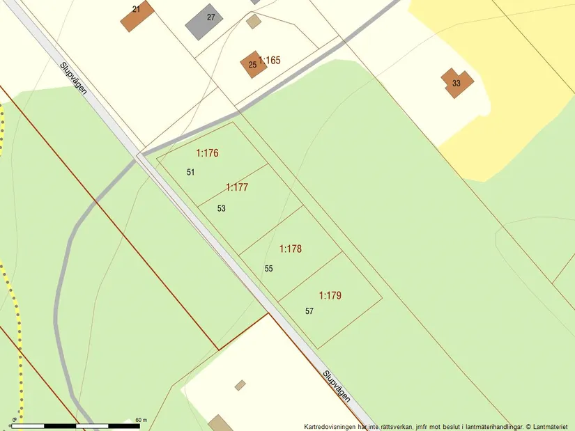 Plot with Utilities in Räbbmoskogen, Alnö