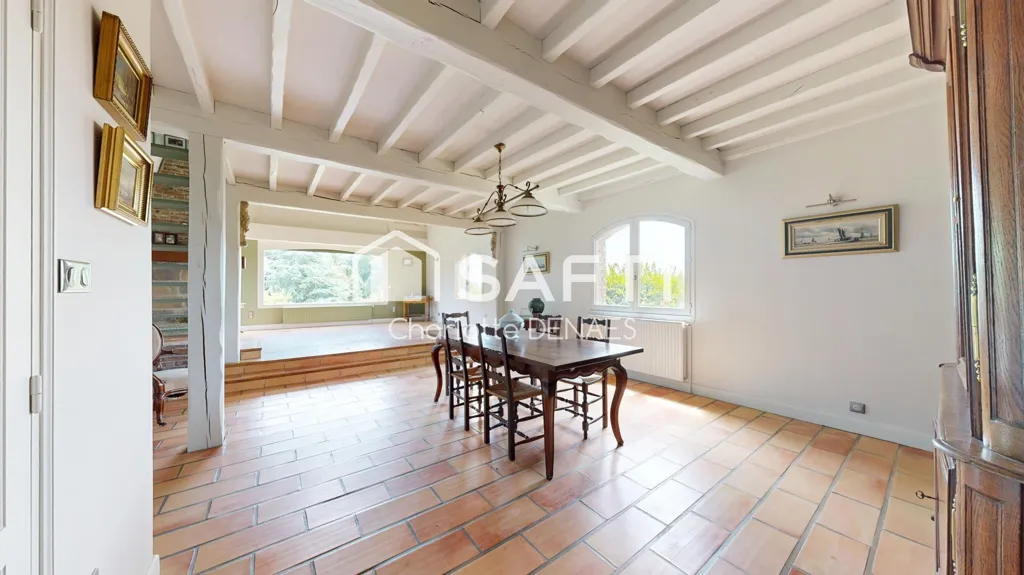 Sala da pranzo - Characterful House with Pool and Garden in Dohem