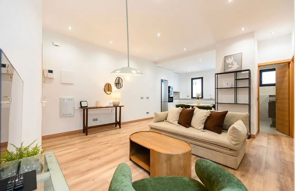Soggiorno - Apartment with A/C in Goya, Madrid