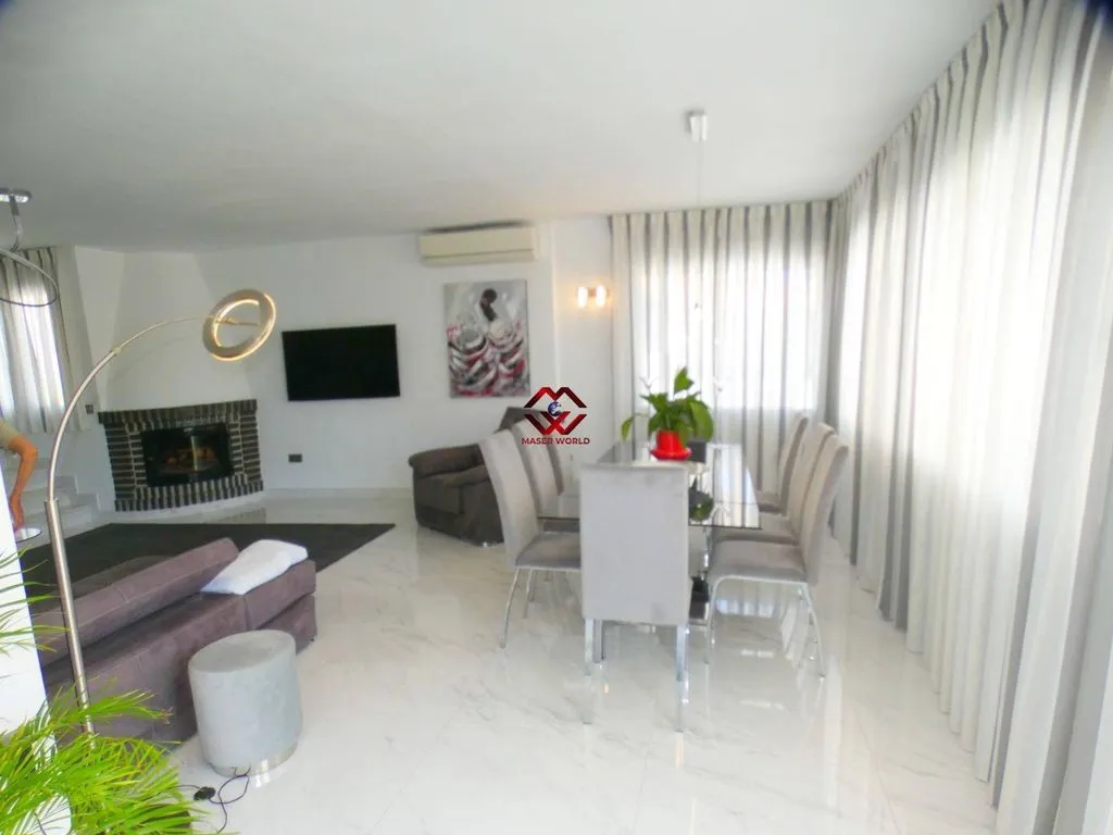 Soggiorno - Modern Chalet with Sea View in Bolnuevo