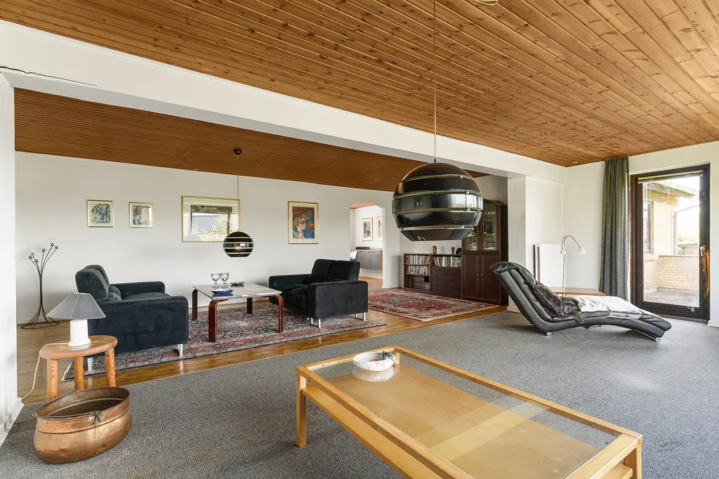 Séjour - Villa with Garden in Mejlby
