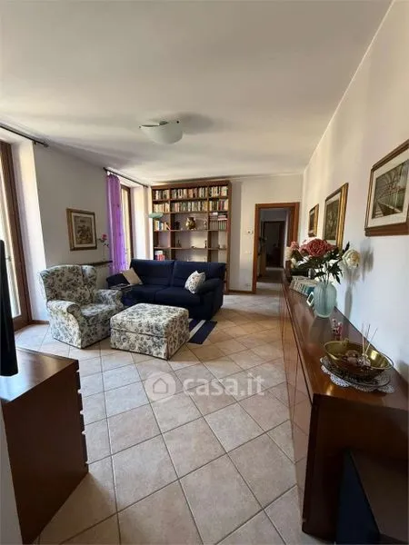 Soggiorno - Rustic Trilocale with Balcony in Pallanza